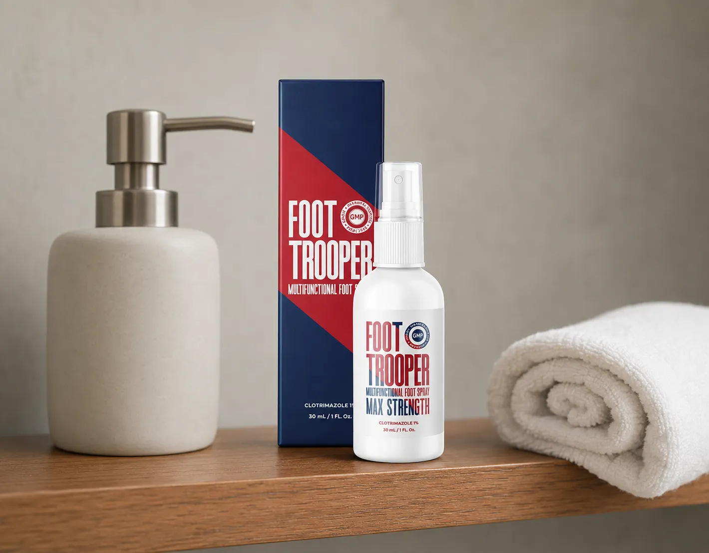 Foot Trooper-fungus remedy — le produit au quotidien