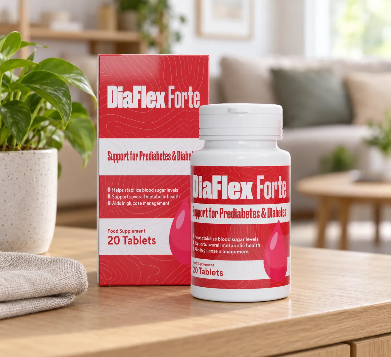 DiaFlex Forte — le produit au quotidien