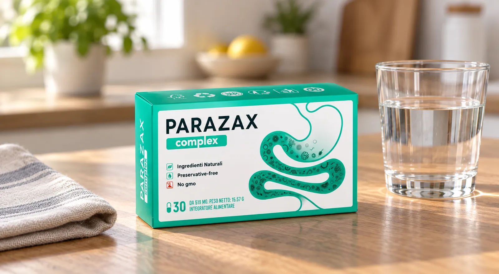Parazax Complex — le produit au quotidien