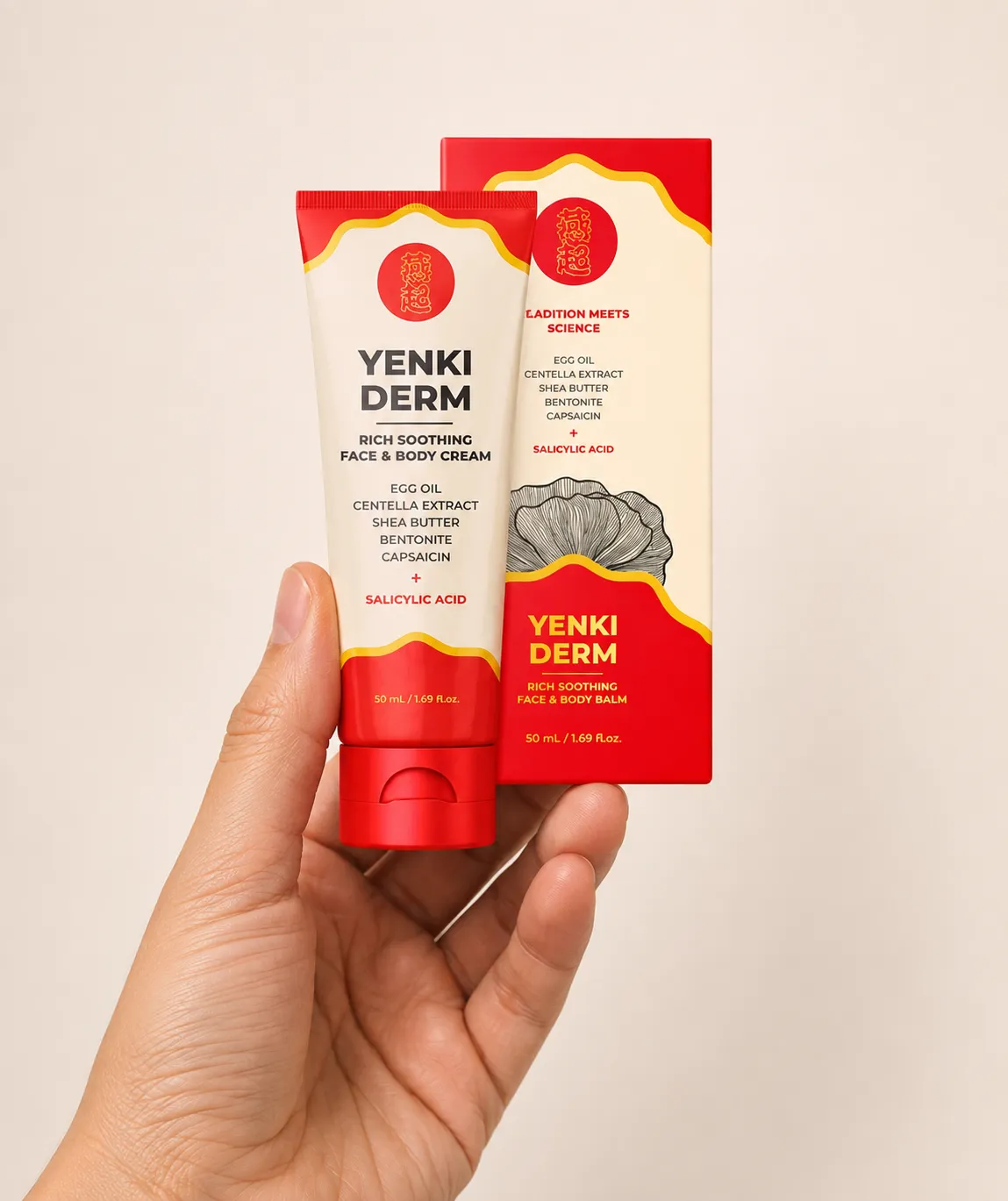 Yenki Derm — le produit en main