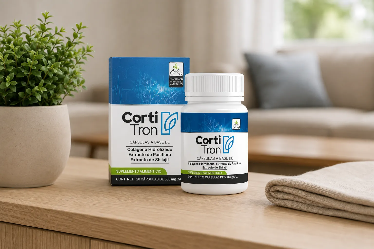 Cortitron — le produit au quotidien