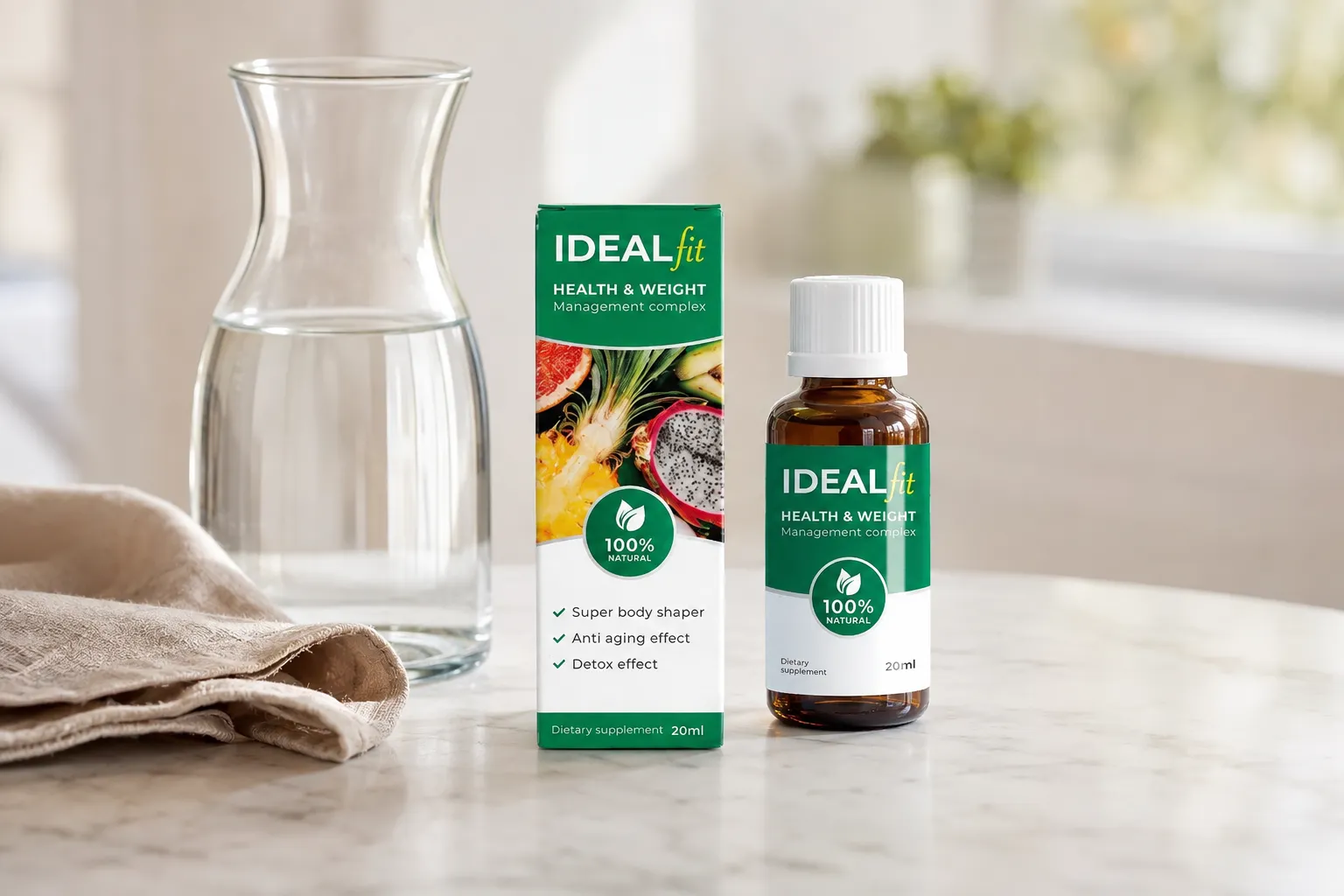 IdealFit — le produit au quotidien