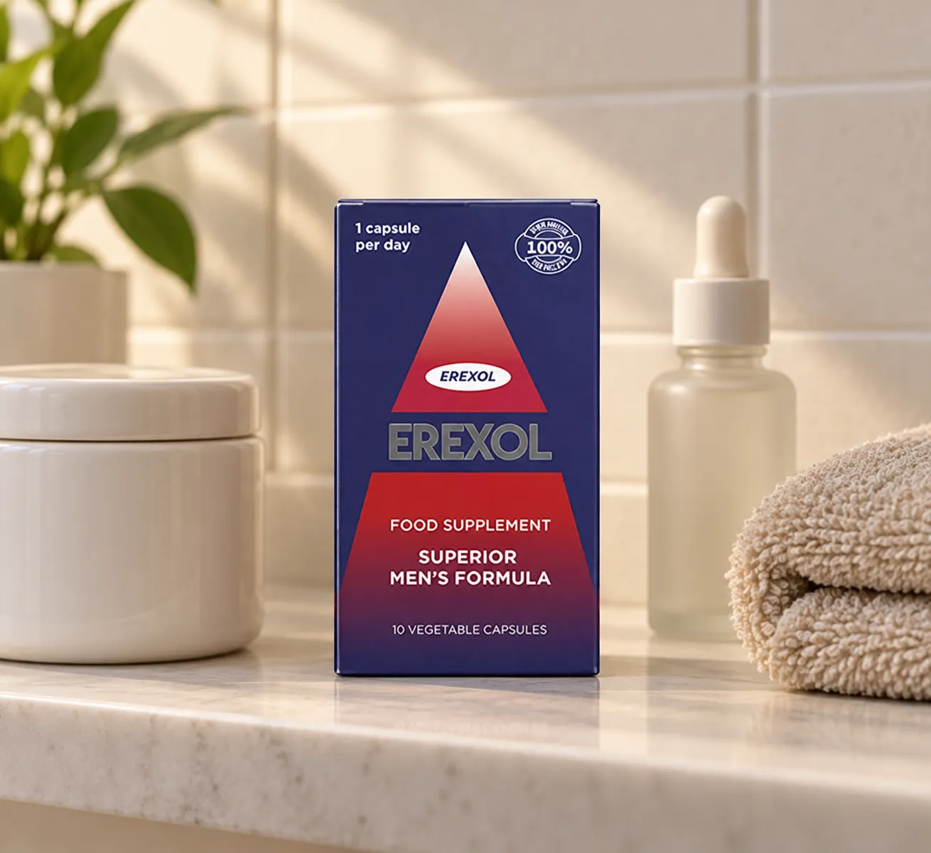 Erexol — le produit au quotidien